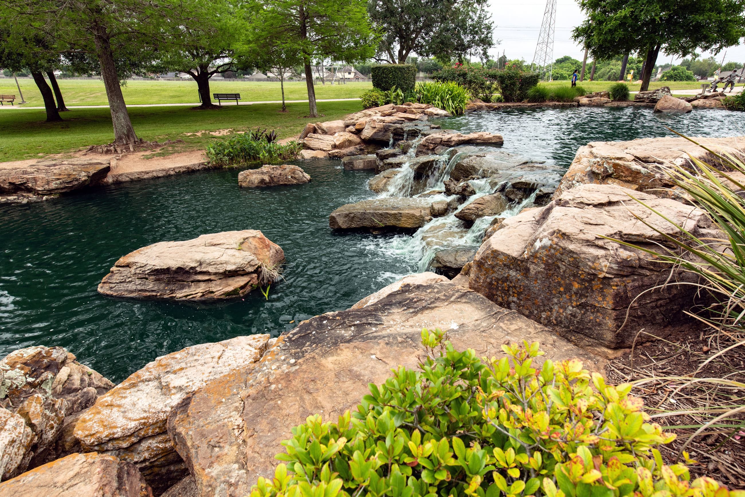 Artificial turf installation in Sugar Land, TX